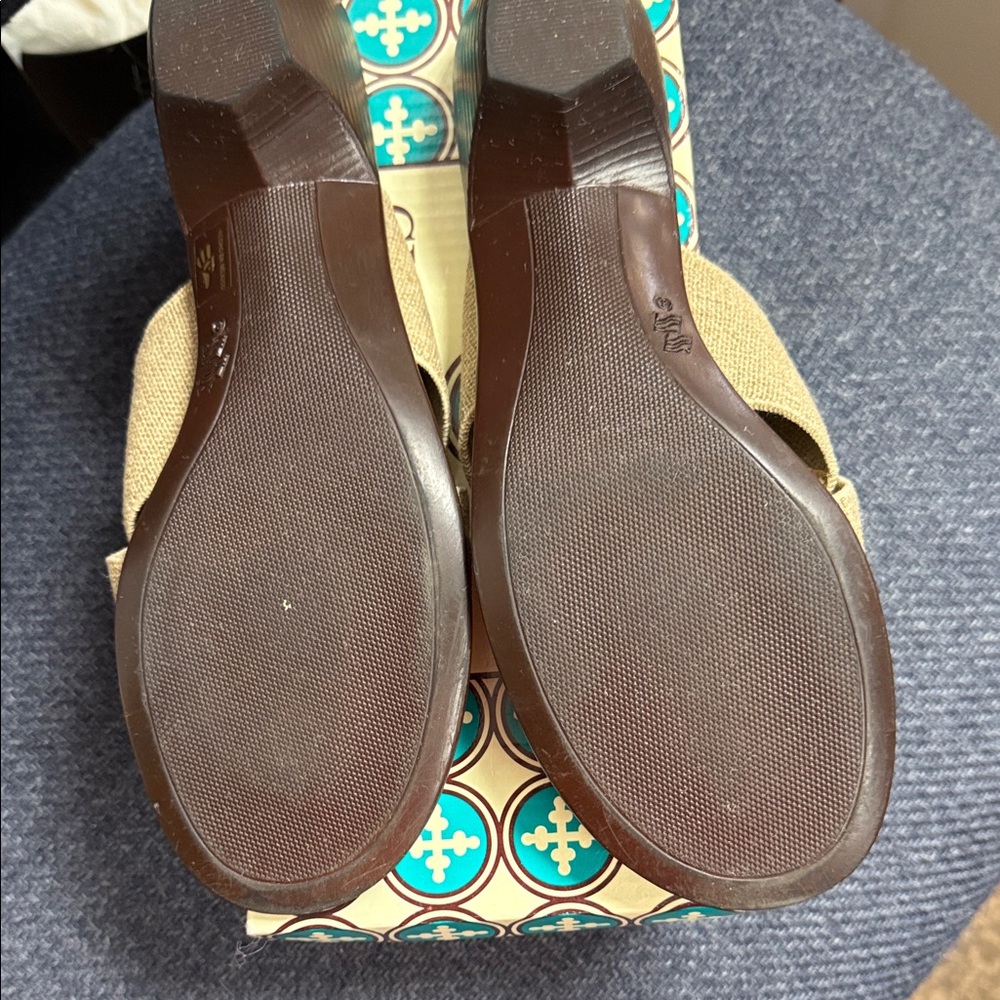 CHARLESTON SHOE CO. Tan Women's Mules - Picture 6 of 6